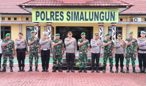Polres Simalungun Bersama Batalyon 122/TS Bersinergi Dukung Event Rally F1H20
