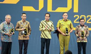 Bangga, Pemkot Bekasi Terima Penghargaan dari Presiden RI Peringkat Pertama P3DN