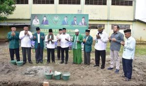 Peletakan Batu Pertama, Edi Rahmayadi Dorong Peningkatan Infrastruktur Pendidikan di Sumut